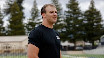 University Of Georgia Tight End Brock Bowers Trains In His Napa Hometown Before Watching The NFL