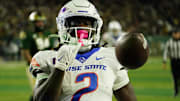 Boise State running back Ashton Jeanty is now the betting favorite to be drafted by the Bears. 