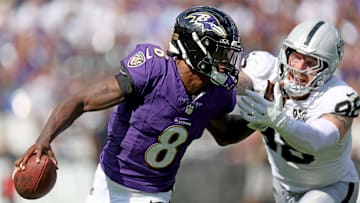 Las Vegas Raiders v Baltimore Ravens