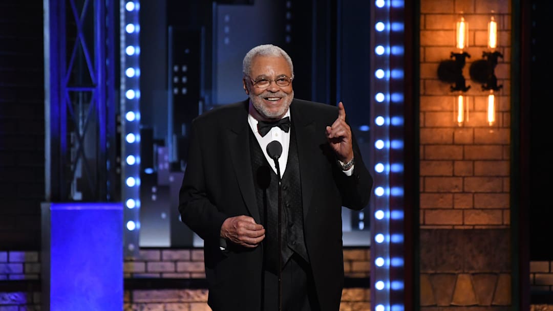 James Earl Jones, seen here in 2007, accepting a lifetime achievement Tony Award