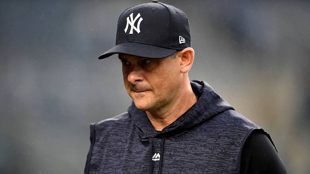 New York Yankees manager Aaron Boone on the field during batting practice before Game 3 of the American League Division Series on Monday, Oct. 8, 2018, in New York.
Nyy Vs Bos Game 3 New York Yankees manager Aaron Boone on the field during batting practice before Game 3 of the American League Division Series on Monday, Oct. 8, 2018, in New York.
Nyy Vs Bos Game 3