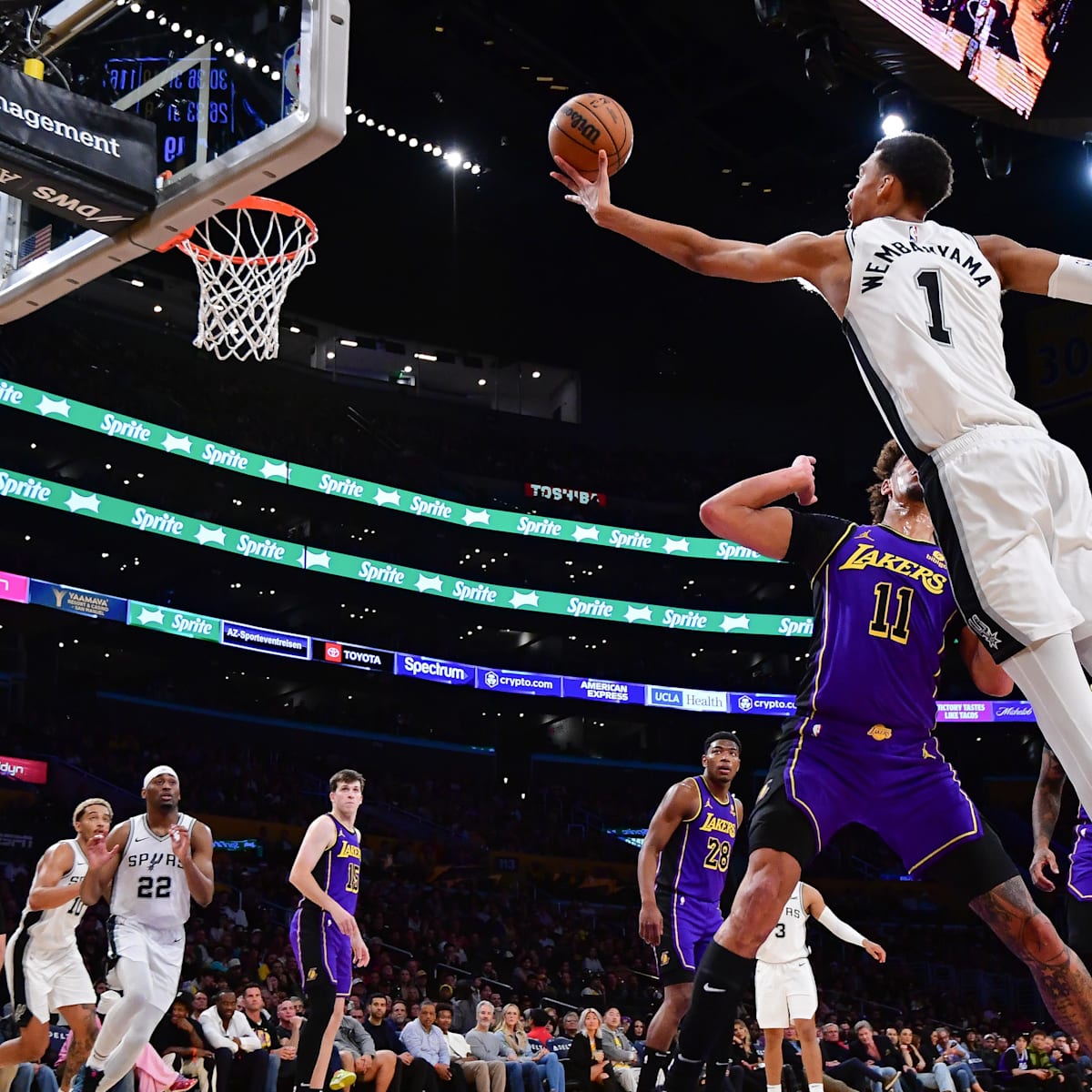 Spurs lakers stream new arrivals