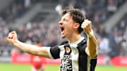 L'attaquant angevin a réalisé une bonne saison pour sa première en Ligue 1.