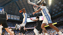 UNC basketball forward Jae'Lyn Withers