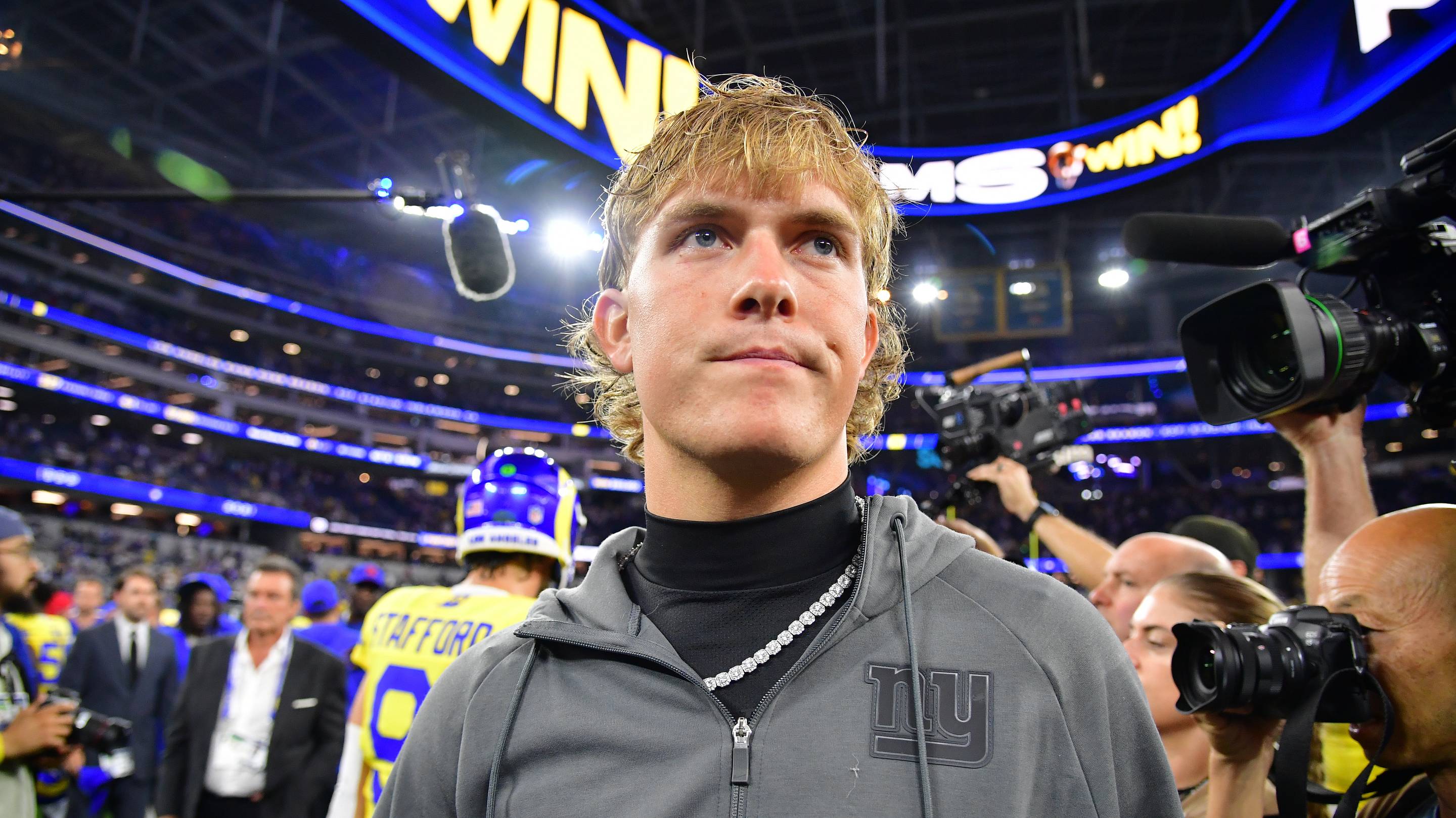 Tiki Barber Reacts to Jaxson Dart's Season-Ending Injury: 'It Sucks'