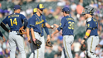 Milwuakee Brewers v Colorado Rockies
