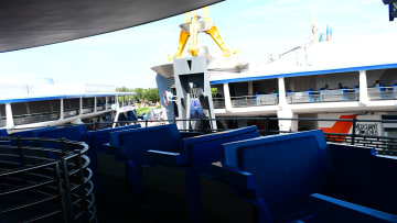 The "people mover" ride at Magic Kingdom. Photo Credit: Brian Miller
