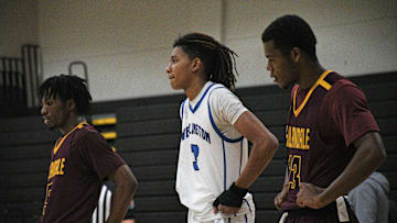 Wellington's Elyjah Freeman (3) during the South County Martin Luther King Classic on Monday, Jan. 16, 2023.

Dsc 4189