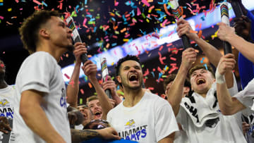 South Dakota State men   s basketball wins the Summit League championship against Denver on Tuesday.