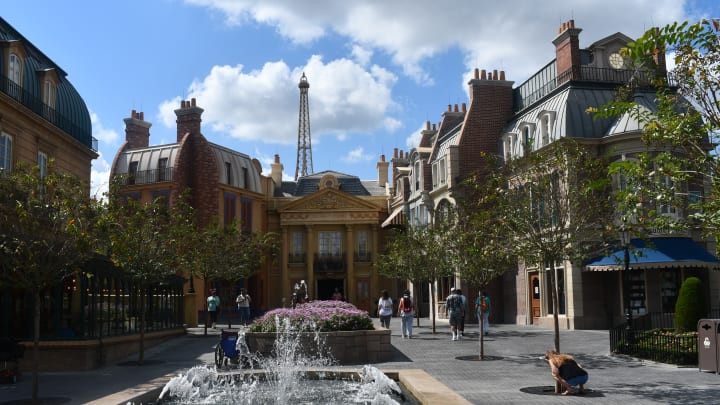 Morocco shopping district at Epcot.