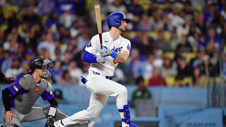 Los Angeles Dodgers right fielder Kyle Tucker.