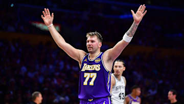 Los Angeles Lakers guard Luka Doncic is a solid prop target on Wednesday.