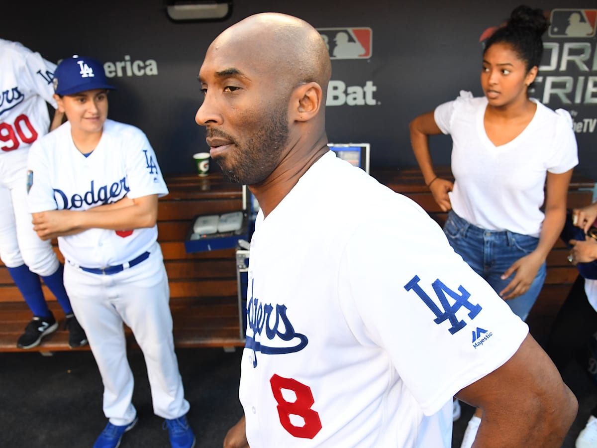 Kobe bryant baseball jersey deals