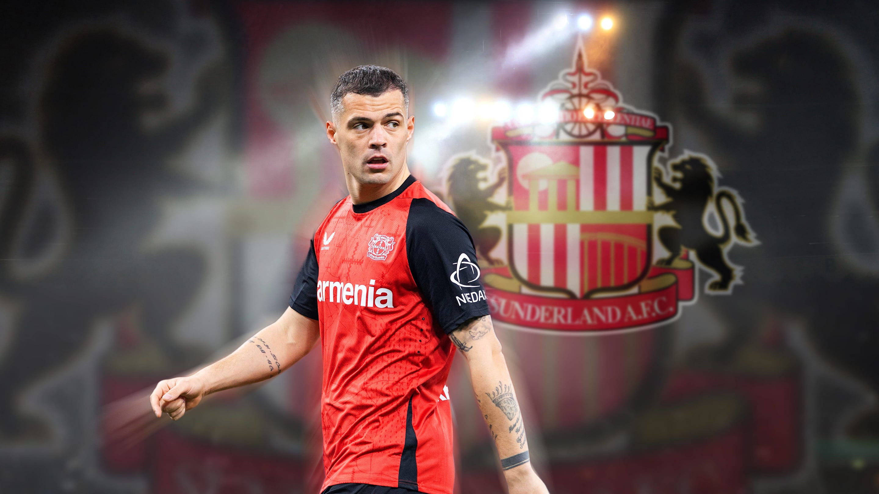 Potential Twist: Conflicting Reports Emerge on Arsenal Hero Granit Xhaka’s Move to Sunderland
