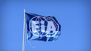 Nov 3, 2019; Austin, TX, USA; A view of the FIA Formula One flag before the United States Grand Prix at Circuit of the Americas. Mandatory Credit: Jerome Miron-Imagn Images