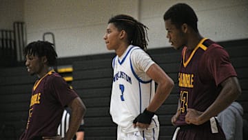 Wellington's Elyjah Freeman (3) during the South County Martin Luther King Classic on Monday, Jan. 16, 2023.

Dsc 4189