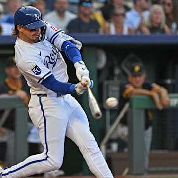 The Royals are slight road favorites against the Marlins on Friday night.