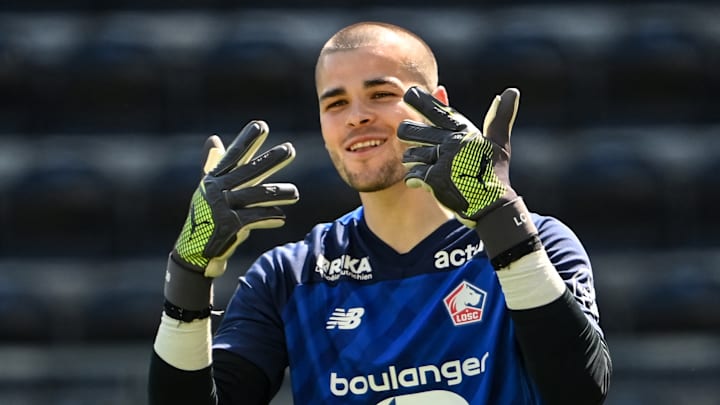 Lucas Chevalier, l'un des leaders du LOSC. Lucas Chevalier, l'un des leaders du LOSC.