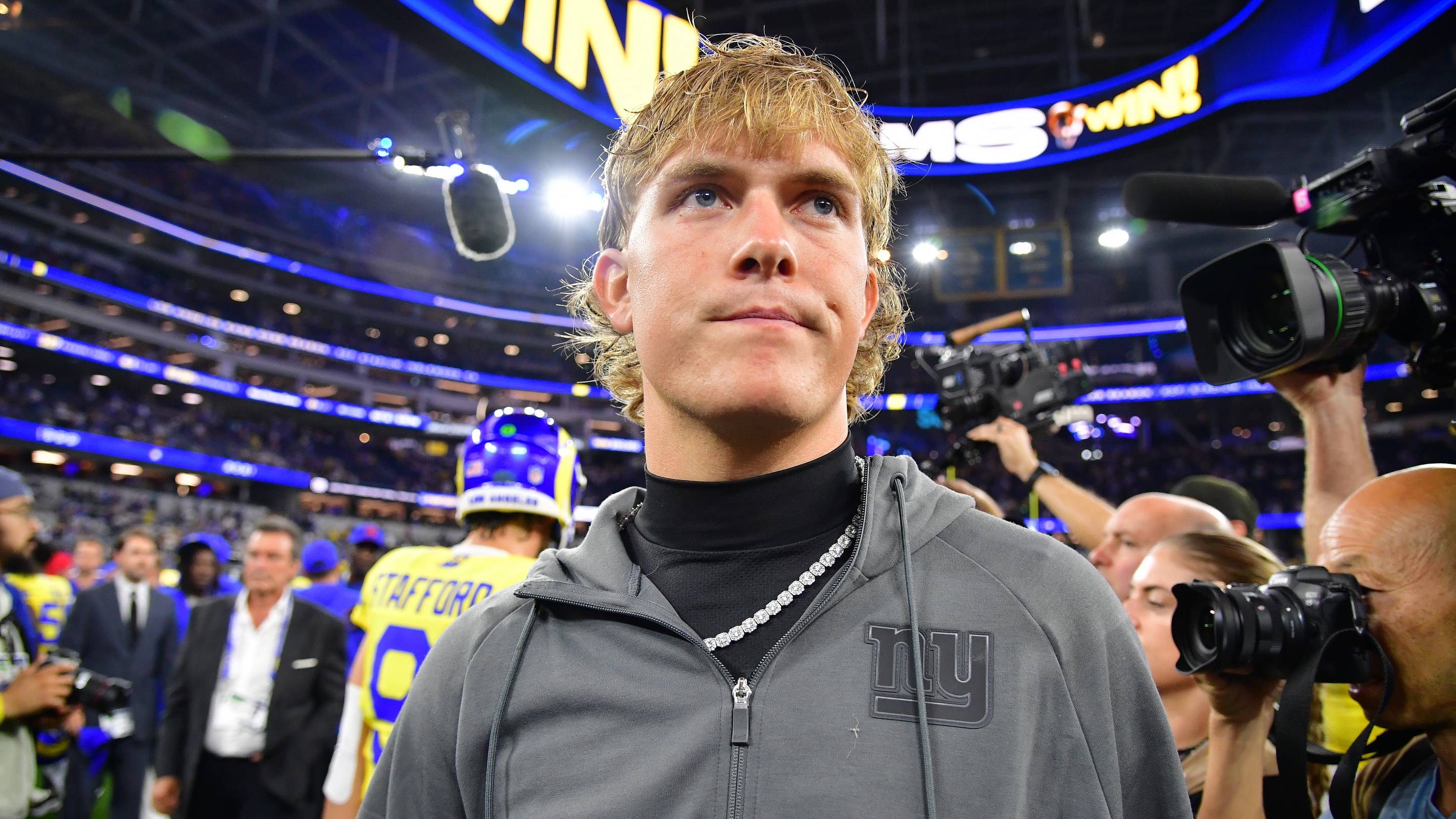 Jaxson Dart's Season-Ending Injury Changes Fantasy Football Outlook for Giants Fantasy Stars