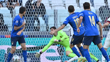 Il gran gol di Barella per l'1-0