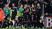 Esulta la Juve