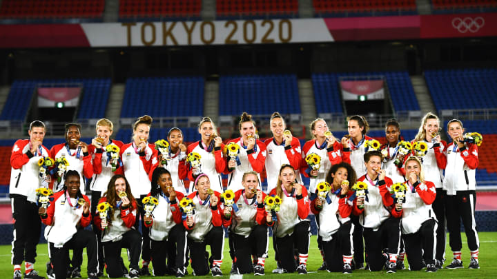 Canada emerged victorious in the last Olympics women's soccer final.