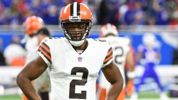 Nov 20, 2022; Detroit, Michigan, USA; Cleveland Browns wide receiver Amari Cooper (2) during pre-game warmups before their game against the Buffalo Bills at Ford Field. Mandatory Credit: Lon Horwedel-USA TODAY Sports