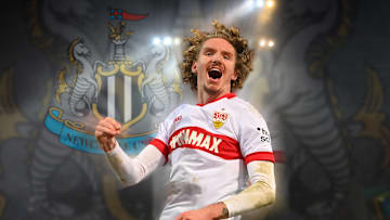 Nick Woltemade steht vor einem Wechsel zu Newcastle
