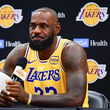 LeBron James's cryptic social media posts on Monday sent the NBA world into a tizzy. 