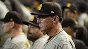 Bob Melvin se molestó por un toque de bola de los Gigantes 