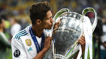 Raphael Varane won four Champions League trophies with Real Madrid