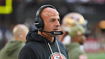 San Francisco 49ers defensive coordinator Robert Saleh