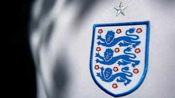 The England International Badge on their Home Shirt