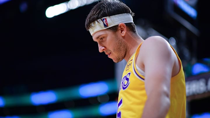 Los Angeles Lakers guard Austin Reaves.