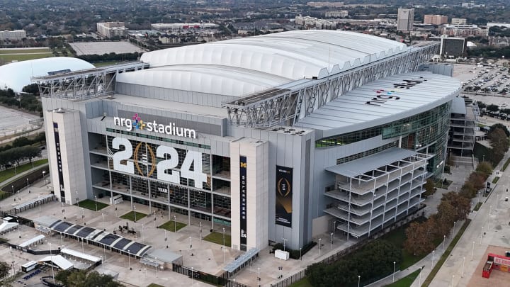 Jan 7, 2024; Houston, TX, USA; A general overall view of NRG Stadium, the site of the College