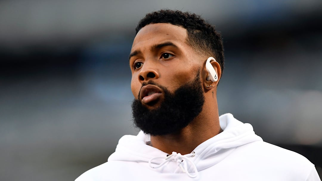 Former New York Giants first-round pick and wide receiver Odell Beckham Jr.
