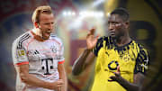 Das Duell der Super-Knipser: Kane (l.) vs. Guirassy