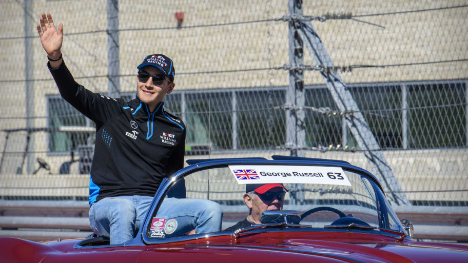 Russell spent the first part of his F1 career with Williams before joining Mercedes in 2022.