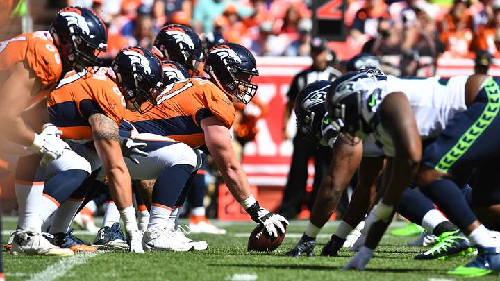 Denver Broncos against Seattle Seahawks