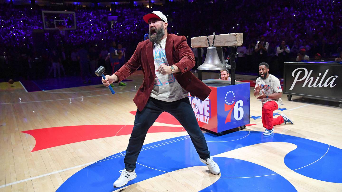 Jason Kelce attackiert in einem Radiohit in Philadelphia die 76ers wegen ...