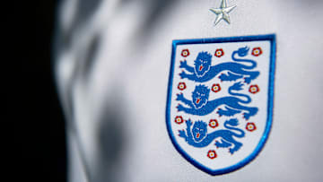 The England International Badge on their Home Shirt