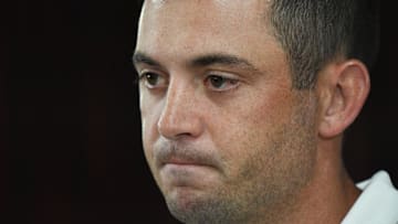 Cleveland Browns offensive coordinator Tommy Rees speaks to members of the media