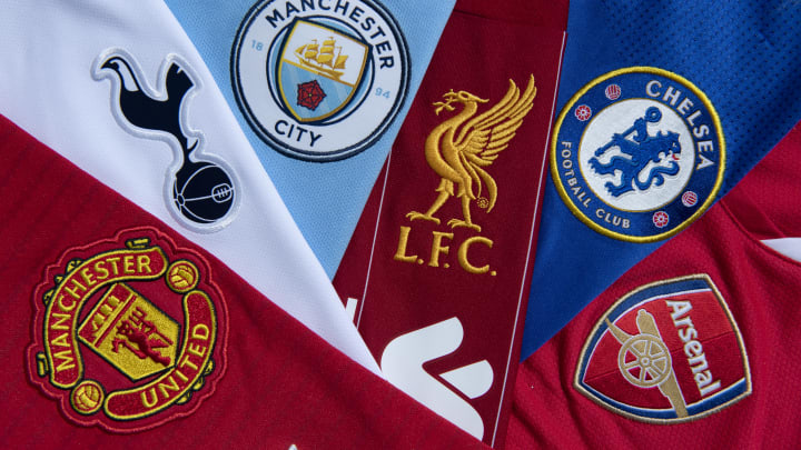 The Top Six Club Badges on Football Shirts