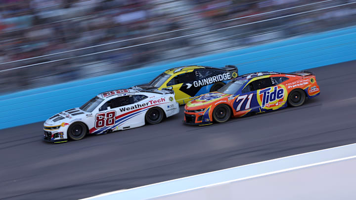 Shane Van Gisbergen, Justin Haley, Michael McDowell, NASCAR