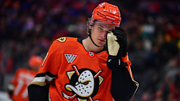 Anaheim Ducks center Trevor Zegras