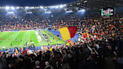 Lo stadio Olimpico nella semifinale di Conference League