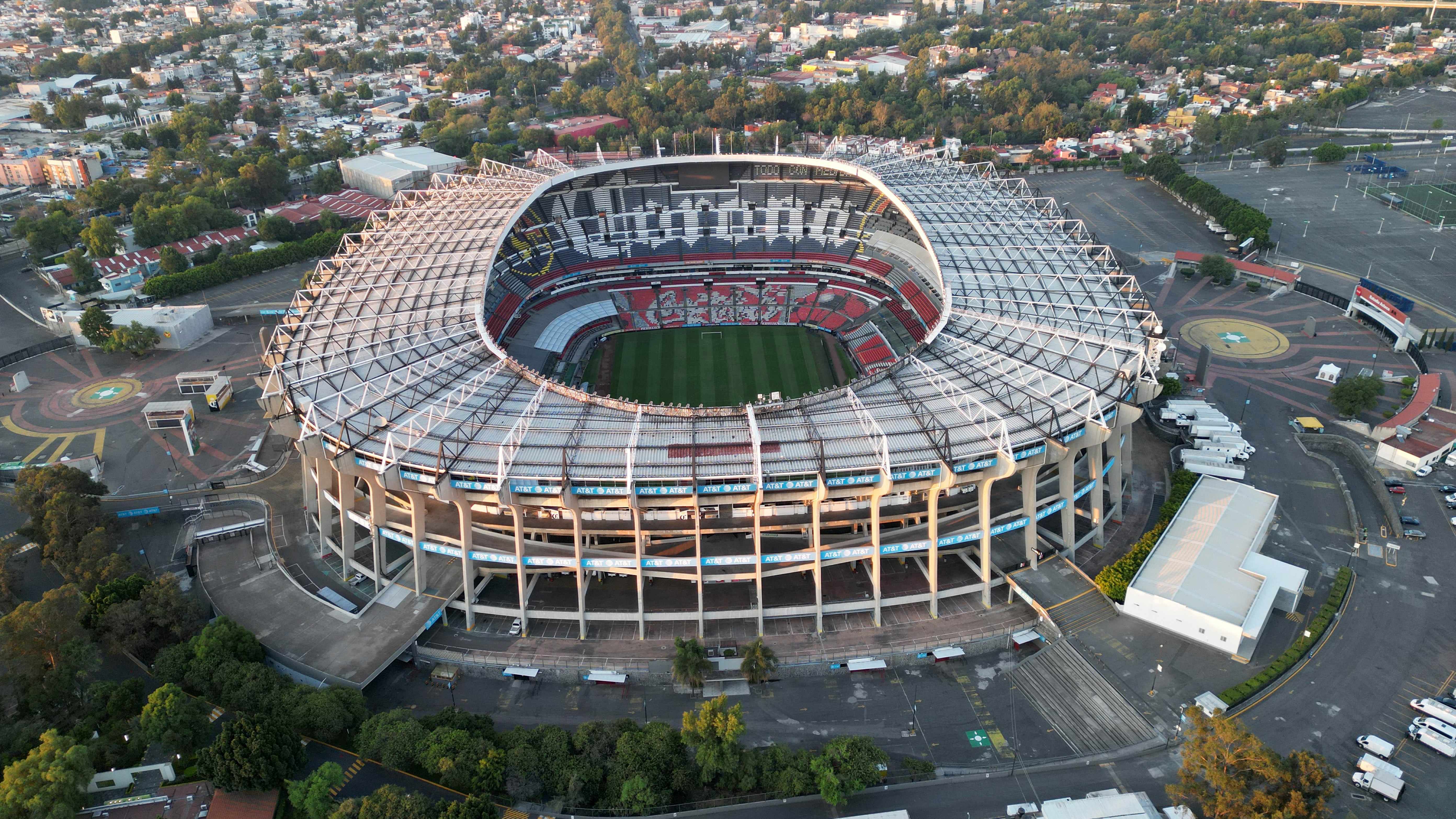 The Estadio Azteca