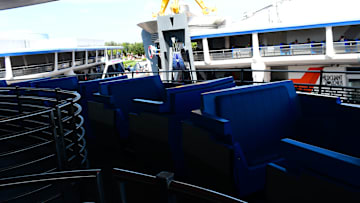 The "people mover" ride at Magic Kingdom. Photo Credit: Brian Miller