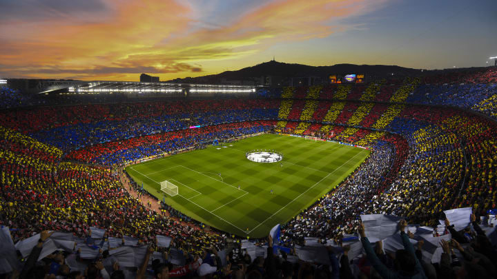 The Camp Nou in all its glory