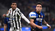 Alex Sandro e Lautaro Martinez